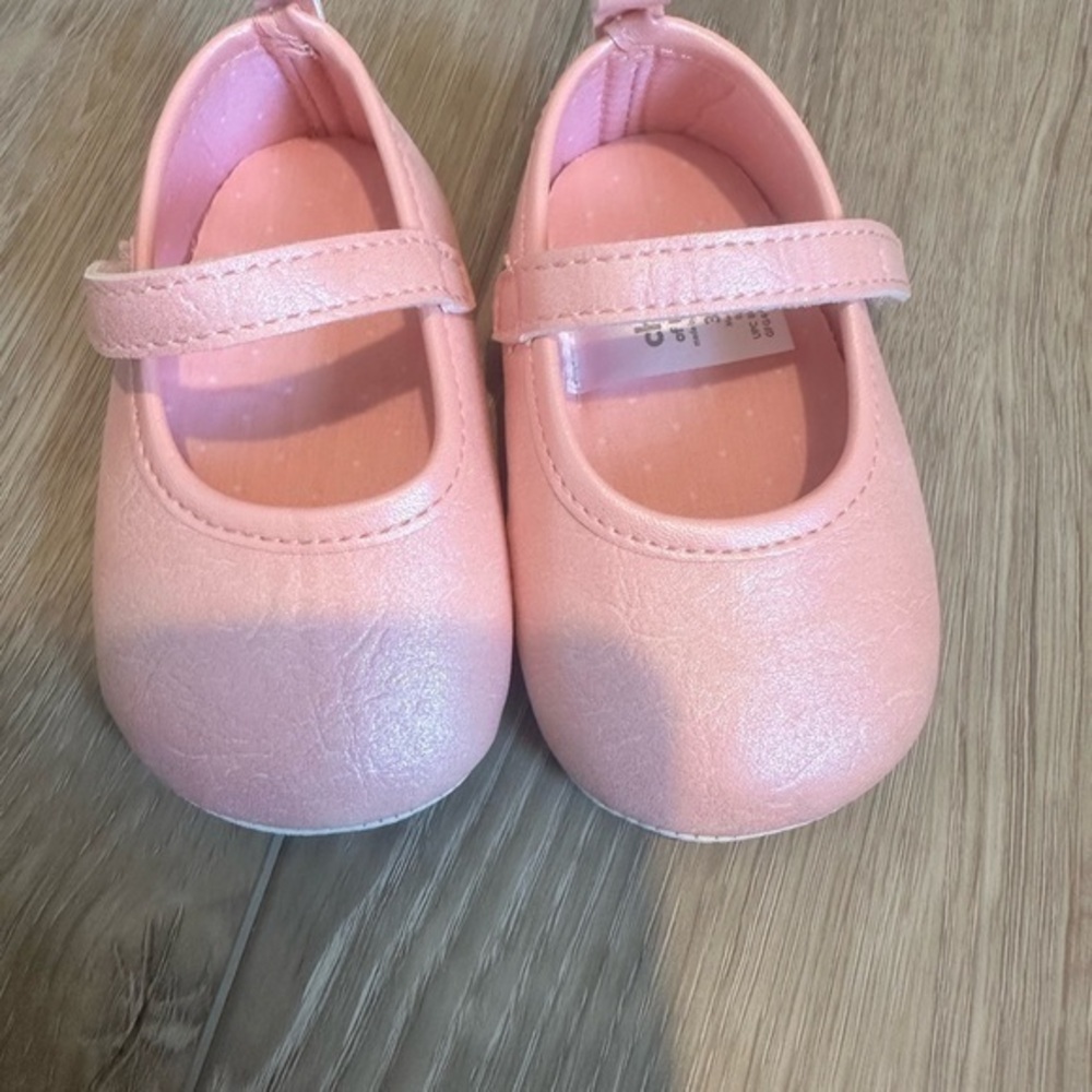 Pink Baby Girl Mary Jane Shoes